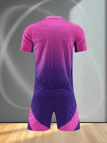 Conjunto de ropa deportiva de fútbol juvenil que se puede personalizar con logotipos, números, nombres, personalización DIY, personalización exclusiva