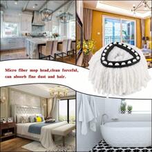 3 Đầu lau nhà thay thế, 3 Gói Đầu lau nhà thay thế xoay tương thích với Hệ thống 1 bình chứa O Cedar Easywring, Sức mạnh làm sạch tuyệt vời, Sợi nhỏ, Trợ thủ làm việc nhà, Có thể giặt bằng máy, Dễ thay thế, Màu trắng - Nhiều màu - Xem 5