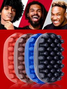 WANMEI 卷发扭辫梳 非洲辫子脏辫梳 可水洗弹性造型梳 1/2件装，脏辫梳，卷发梳，防滑设计，可水洗橡胶，男女通用美发海绵套装，适用于非洲卷发的橡胶扭辫海绵梳，适用于短发的可水洗美发工具，男女通用卷发梳，理发师专用梳子，梳子，美发工具，梳子，后梳，造型梳，卷发梳，边缘梳，梳子，梳头，梳子套装，梳头，卷发梳，解结梳，女士梳子，头发，旅行，美发产品，美发工具，美发用品，理发师，理发师配件，理发店，美发设备