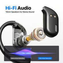 Language Translation Earbuds, 3-In-1 Translator Earbuds 144 Languages & Accents, Translator Device Translation Earbuds Real Time Fit IOS & Android For Travel Business Learning, Black - Black - View 4