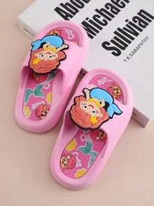 Nuovi ciabattine estive 2024 per bambini e bambine di età 3-12 anni, di taglia grande e media, con suola morbida antiscivolo e design da principessa