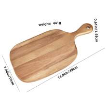 北欧风格相思木托盘 便携式切菜板 户外野营盘 厨房切菜板