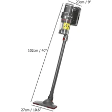 SOKANY Odkurzacz przewodowy w kształcie kija prezentowego na Boże Narodzenie, moc ssania 17 kPa z dużym silnikiem, 3 w 1, ręczny, do sierści zwierząt i twardych podłóg w domu
