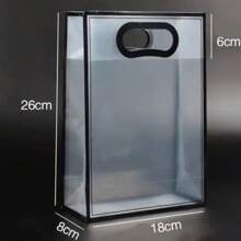 Personalisierbare transparente Geschenktüten, geeignet für Brautjungferngeschenke, Hochzeitsfeiern, dekorative, modische, stilvolle, exquisite, personalisierte, einzigartige Geschenktüten, ideale Geschenke für sie, Freund, Freundin, Vater, Familie, Mutter, Freunde, Haustiere, Sohn, Schüler, Tochter, Arbeitskollegen, Zuhause, Büro, multifunktional, personalisiert, einzigartig, Herbst Zuhause Erfrischung