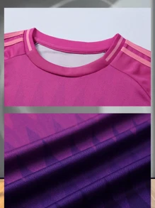 Conjunto de ropa deportiva de fútbol juvenil que se puede personalizar con logotipos, números, nombres, personalización DIY, personalización exclusiva