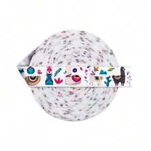 Bristlegrass Print Fold Over Elastic FOE 5/8" 3/4" 15mm 20mm Cartoon Dog Cat Heart Dot Satin Spandex Band Webbing Tape Headband Hair Tie Bracelet Dress Sewing Trim