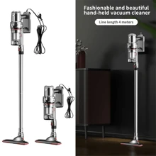 SOKANY Odkurzacz przewodowy w kształcie kija prezentowego na Boże Narodzenie, moc ssania 17 kPa z dużym silnikiem, 3 w 1, ręczny, do sierści zwierząt i twardych podłóg w domu