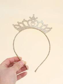 2pcs Party Stay Bow Hair Band For Girls,Fabric Crown Headband For Kids,Cute Hair Accessories For Toddlers Best Friend Gifts