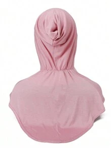 1pc Women's Elastic Band Muslim Headscarf - Instant Hijab - Multicolor - View 11