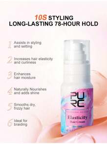 PURC PURC Hair Leave-In Conditioner - Volumizing, Anti-Frizz, Nourishing Formula For Curl Definition