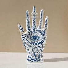 SIQIZHOU Devil's Eye Of  Jewelry Display Holde Ceramic Mannequin Hand Stand Designed For Necklaces, Bracelets, Rings