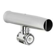 2PCS Stainless Steel Deck Mount Fishing Rod Holders For Boats Yachts With Rails - Silver - View 8