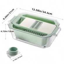 1 tarka do żywności, ręczna tarka do warzyw, domowa tarka do owoców, krajalnica do warzyw, wielofunkcyjna krajalnica do owoców, tarka do ziemniaków, odpowiednia do mielenia warzyw, owoców, orzechów, skórek cytryny, imbiru, czosnku itp. - łatwe w użyciu ręczne narzędzie kuchenne, odpowiednie na prezenty walentynkowe dla par, chłopaków i partnerów