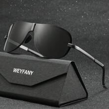 WEYFANY Unisex Fashion Metal Frame Polarized Sunglasses, Outdoor Cycling Sports Driving Fishing Travel Sunglasses, Premium Gift Box, Holiday Gift - Multicolor - View 7