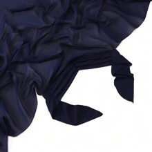 1pc 3-Layer Criss-Cross Headscarf, Convenient Hijab, Chiffon Muslim Headwrap