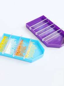 DIY Diamond Painting Tool Organizer Kit, 3 Compartments For 5D Diamond Painting Tool Storage Arts & Crafts