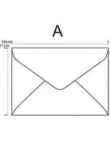 20 piezas/paquete Sobres de papel artesanal con diseño retro impreso, ideal para el regreso a clases - 20 piezas - Ver 2