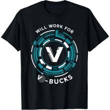 This Dude Needs V Bucks Design For Funny Boy Gamers Funny T-Shirt