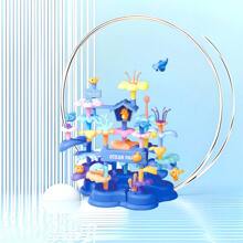 Unilabo 187 PCS Ocean Building Set, DIY Stacking Game, STEM Learning Activity For Youngsters, Assorted Colors, Ideal Present For Easter, Halloween, Thanksgiving & Christmas