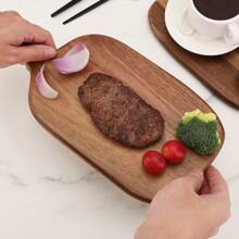 北欧风格相思木托盘 便携式切菜板 户外野营盘 厨房切菜板