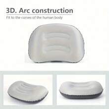 Camping Pillow With Ultralight Inflatable Pillow For Neck Lumbar Support Upgrade Backpacking Pillow - Green - View 4