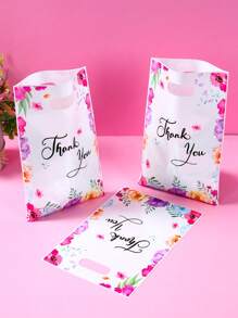 10/25/50Pcs Thank You Gift Bags,Handbags ,Thank You Gift Wrapping Bags Return Gift Bags,Perfect For Thank You Gifts,Holiday Birthday Party Supplies,Thanksgiving Party Gift ﻿
