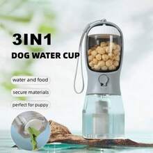Dog Water Cup Drinking Food Garbage Bag Three-In-One Portable Small Multi-Functional Pet Cups Pets Supplies - 篩選 - 查看 3