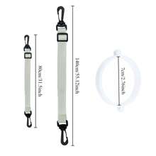 SUGAW 1 件装 IceFlow 杯用水瓶手柄带 杯肩绳 水瓶吊带 杯架带 ，杯子配件