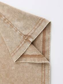 Catchup With Jesus Shirt Funny Christian Gift T-Shirt Cute Personalized Top T-Shirts Cotton Men Tops Shirts Personalized Funny Cotton Men's Clothing Christian Unisex Streetwear - 卡其色 - 查看 4