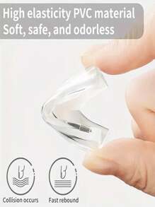 4/8/12 Stück weiche Silikon Eckenschutz, Stoßschutz für Tische, Fensterbänke; transparente Polsterkissen; Heimdekoration, Geschenke