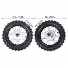 XIANXUS 2.50-10 Front & Rear Tire Rim Wheel Drum Brake Pit Bike For Hon Da CRF50 XR50
