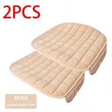 SEAMETAL Winter Plush Car Seat Cover Warm Soft Auto Seat Cushion Anti Slip Chair Protector Pad Universal For Most Car Models