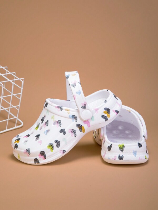 Kids' Solid Color Waterproof Anti-Slip EVA Casual Slippers, Comfortable Soft Thick-Soled Beach/Sport Sandals