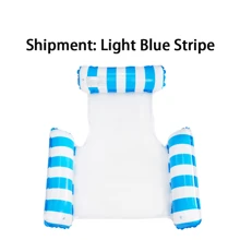 1pc Inflatable Pool Floats Adult Size Water Hammock,Foldable Floats Swimming Pool,Floating Bed For Water Leisure,Pool Rafts Lounge Chairs Floaties Vacation Fun And Rest - Pink - View 7