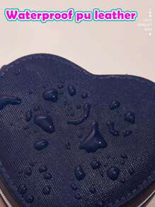 定制珠宝收纳盒，便携式迷你心形珠宝收纳盒，适用于戒指、耳环、项链、耳环盒、情人节礼物、女友礼物、Ins 风格 - 彩色 - 查看 5