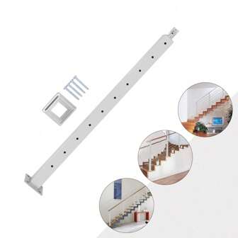 Stair Rail Hand Rails For Outdoor Steps Silver Handrails Stainless Steel Handrail Railing