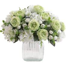 1/4 peças Buquê de Flores de Hortênsia de Seda Artificial Peônia para Decoração de Casamento DIY, Material de Grinalda, Flor para Segurar pela Noiva, Flor de Pulso, Flor de Peito, Decoração de Flor na Cabeça, Acessórios, Decoração de Carro de Casamento, Decoração de Arco do Portal, Decoração de Casa, Sala de Jantar, Quarto, Decoração de Vaso, Materiais de Decoração de Festa de Aniversário, Presente de Dia dos Namorados e Ano Novo
