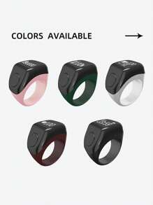 Smart Tasbih Zikr Ring Fashion Smart Ring Watch Iqibla Tasbih Tasbeeh Counter - Multicolor - View 10