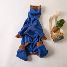Ropa acolchada y cálida para mascotas con 4 patas, chaqueta térmica elástica para perros pequeños como Whippets, Pitbulls, atuendo para perro grande