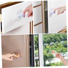 Monalife 1/3pcs Toilet Lid Lifter Toilet Covers Toielt Lid Lifting Handle Toilet Lifter Tool Toilet Caps Toilet Handle Toilet Cover Handle Portafilter Handgrip Abs Clamshell Toiletries Touch