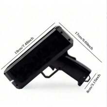 1pc Super Money Gun Toy, Fake Paper Money Spray Gun Toy, Handheld Cash Gun Fake Banknote Dispenser Money Shooting Toy, Halloween Decor,Halloween Party Props,Thanksgiving Gift
