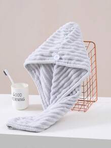 Gorro de ducha de terciopelo coral para mujer, de absorción súper rápida y secado rápido. Toalla envolvente de color mixto para el cabello. Gorro, toalla para el cabello, accesorios y productos para el cabello, esenciales de viaje para peluquería, salón de belleza