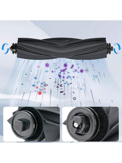 Pack Of 16 Accessories Dreame L10s/ L10 Ultra/ Prime/ X20+ Robot Stofzuiger Cleaner Replacement Parts Accessory Set Mop Pads Main Brushes Filters Side Brush view 2