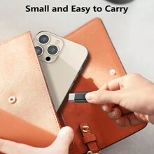 Lightning To Type-C Adapter, Compatible With IPhone 16 Pro Max/16 Pro/16 Plus/16, IPhone 15 Pro Max/15 Pro/15 Plus/15, (No Data/Audio Transfer, Charging Only) - Multicolor - View 8