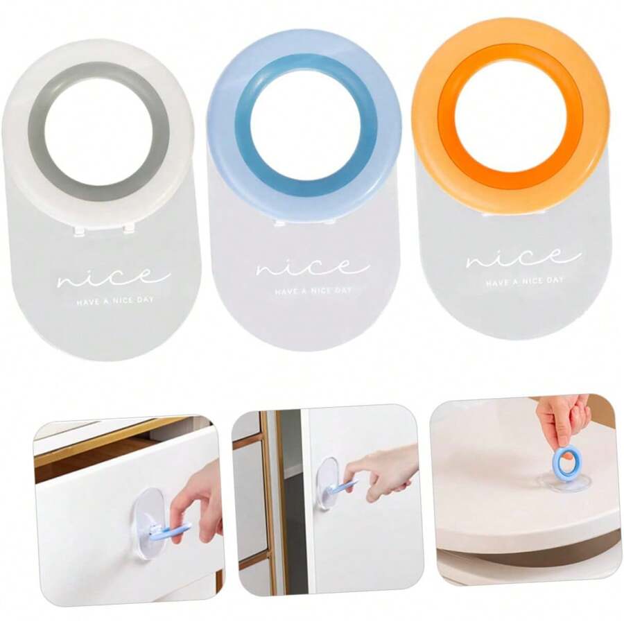 Monalife 1/3pcs Toilet Lid Lifter Toilet Covers Toielt Lid Lifting Handle Toilet Lifter Tool Toilet Caps Toilet Handle Toilet Cover Handle Portafilter Handgrip Abs Clamshell Toiletries Touch