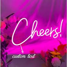 Biển hiệu Neon tùy chỉnh, Biển hiệu Neon LED trang trí Ngày lễ tình nhân được cá nhân hóa, Biển hiệu tên Neon trang trí tường tùy chỉnh, Biển hiệu Neon phát sáng tùy chỉnh, Quà tặng sinh nhật ngày lễ tiệc phòng ngủ Quà tặng tốt nghiệp - 10 inch - Xem 3