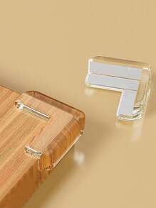4/8/12 Stück weiche Silikon Eckenschutz, Stoßschutz für Tische, Fensterbänke; transparente Polsterkissen; Heimdekoration, Geschenke