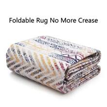 Modern Area Rug, Stain & Water Resistant Non-Shedding Boho Floral Area Rug For Home Office Bedroom Living Room Kitchen, Washable Carpet - Multicolor - View 6