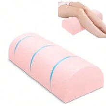 Pillow For Back Sleeping Memory Foam Leg Pillow For Side Sleeping Bolster Pillow For Legs Elevation Half Moon Leg Elevation Pillow For Knee Lumbar Support Ankle Rest And Foot Comfort