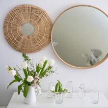 LIXUN 6 pièces Miroirs circulaires en acrylique, pour l'artisanat, la décoration de table de mariage, les projets de DIY